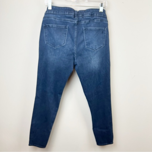 BLANQI DENIM Maternity Belly Support Skinny Jeans Medium Wash Size 10 - Picture 7 of 9